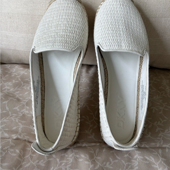 DKNY White Espadrille Flats - Picture 4 of 13